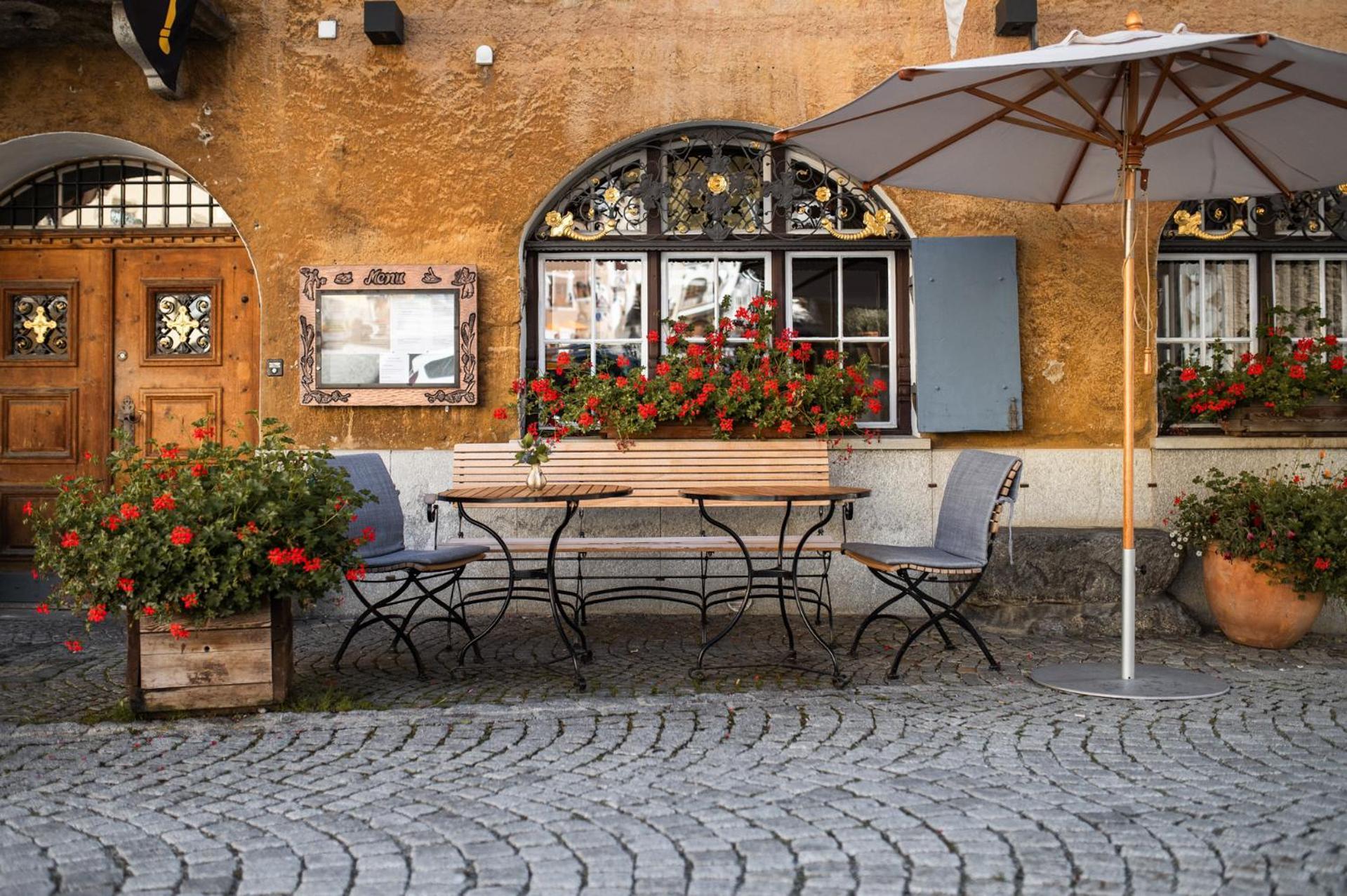 Historic Hotel Crusch Alva Zuoz Exteriér fotografie