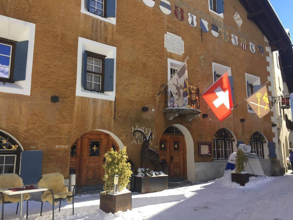 Historic Hotel Crusch Alva Zuoz Exteriér fotografie